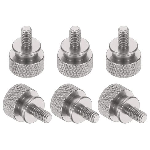 Meccanixity 20 PCS 6#32 Thumb Thumb Screw Case Case Thoulded Hand Licken Sloy Aluminium Case ، Green in Kuwait