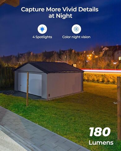 REOLINK E1 Outdoor Pro مع حزمة بطاقة microSD سعة 128 جيجابايت، وكاميرا 4K PTZ مع تتبع الحركة، وWi-Fi 6، والتخزين المحلي، بدون رسوم شهرية in Saudi Arabia