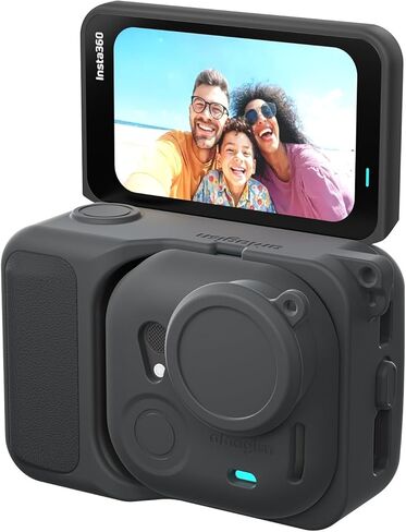 Silicone Protective Case for The Insta360 GO Ultra, Action Camera Case, Available in Black, White, and Pink. Lightweight Design Provides Comprehensive Protection. (Pink) in Kuwait