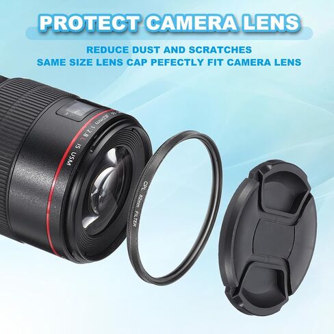 40.5mm Circular Polarizer Filter, Double Sided Multi-Layer Coatings Polarizing Filter with Cleaning Cloth for Camera Lens in Saudi Arabia
