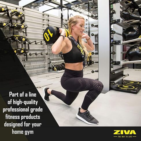 ZIVA Power Sandbag – Pre-Weighted Training Bag with Multiple Handles for Full-Body Strength & Conditioning – Heavy-Duty, No-Fill Needed (10–50 lb) in Saudi Arabia