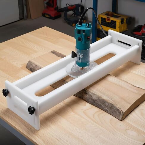 رقصة تسطيح لوح قابل للتعديل من tonchean، مزلقة توجيه HDPE مقاس 48 بوصة لتسطيح ألواح الطاولات، وضع مقيد للرقص لأعمال النجارة DIY in Saudi Arabia