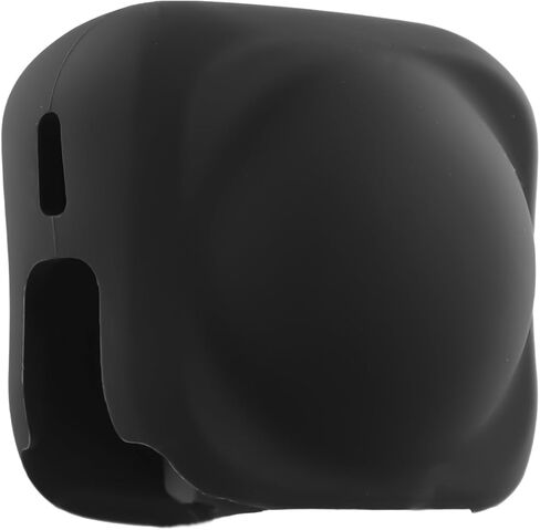 غطاء عدسة سيليكون لملحقات Insta360 x4، غطاء عدسة واقي لعدسة الكاميرا، ملحقات حماية العدسة المرنة (أسود) in Saudi Arabia