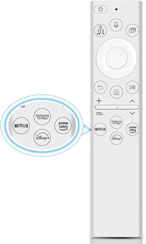 [Pack of 2] استبدال Samsung TV Remote ، BN59-01385A لعام 2018-2025 جميع مسلسل تلفزيون Samsung الذكي: NEO ، OLED ، QLED ، Crystal UHD ، Frame ، Serce ، Terrace ، Sero ، Micro LED ، Monitor in Kuwait