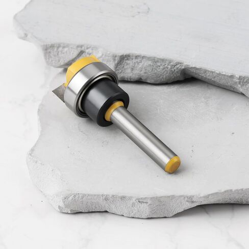 جهاز توجيه eMagTech 1/4 عرقوب مستقيم لتشذيب الحز 19.05x6.35x49.35mm in Saudi Arabia