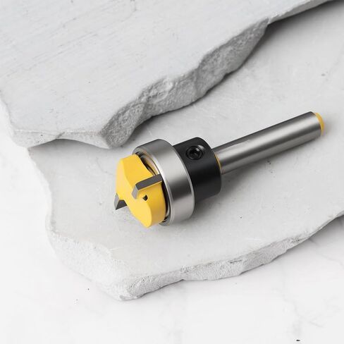 جهاز توجيه eMagTech 1/4 عرقوب مستقيم لتشذيب الحز 19.05x6.35x49.35mm in Saudi Arabia