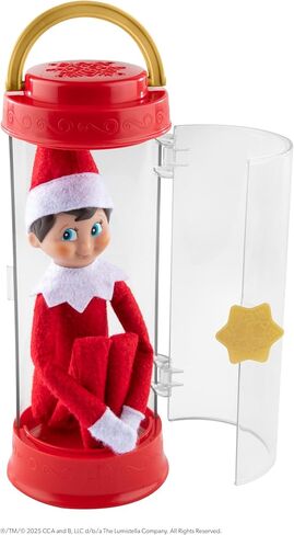 The Elf on the Shelf Scout Elf Carrier The Official Carrier from The North Pole for Scout Elf Family Adventures - Includes 2 Message Tags in Kuwait