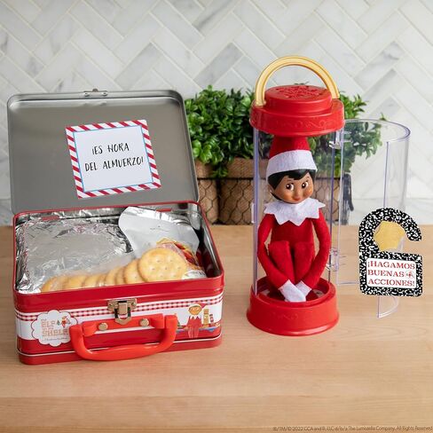 The Elf on the Shelf Scout Elf Carrier The Official Carrier from The North Pole for Scout Elf Family Adventures - Includes 2 Message Tags in Kuwait