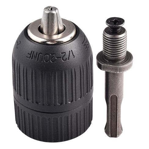 0.3-6.5mm Keyless Drill Chuck Conversion Tool Adapter, Mini 3-Jaw Drill Chuck Quick Change Converter Screwdriver Driver Adapter with 1/4'' Hex Shank for Micro-Production or Medical Industry in Saudi Arabia