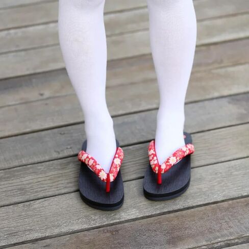 Anime Cosplay Women Japanese Wooden Clog Versatile Geta Sandals Traditional Kimono Slippers Flip Flops in Saudi Arabia