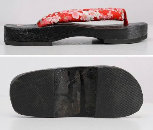 Anime Cosplay Women Japanese Wooden Clog Versatile Geta Sandals Traditional Kimono Slippers Flip Flops in Saudi Arabia