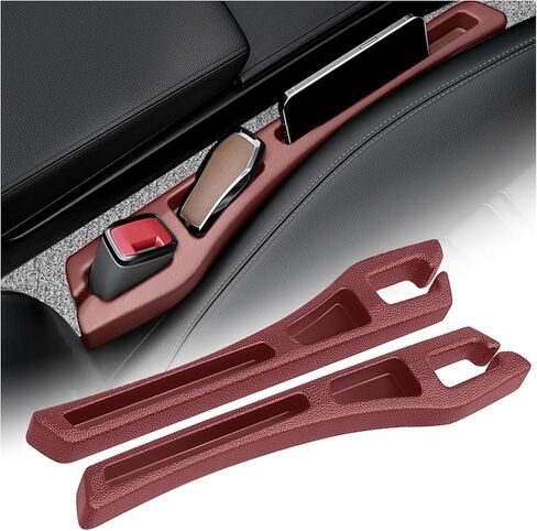Car Seat Gap Filler for Back Seam,Flexible Car Gap Filler Avoids Phones Keys from Falling into The Seam and Car Decorations,Universal Gap Filler for Car Seat Car Accessories Interior in Saudi Arabia