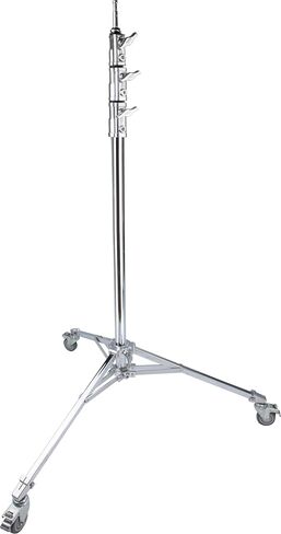 Kupo High Baby Roller Stand, Heavy Duty Mobile Combo Stand with Spring Cushioned Risers and Casters, Max Height 13.8', Supports 26.5lbs (KS300812) in Saudi Arabia