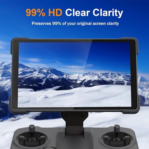 واقي شاشة لجهاز التحكم عن بعد DJI RC Pro 2 Mavic 4 Pro/Mini 5 Pro/Mini 4 Pro/Air 3S/Air 3 ملحقات الطائرة بدون طيار، غشاء زجاجي مقوى فائق الوضوح، مقاوم للماء ومضاد للخدش، 3 عبوات in Saudi Arabia