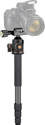 Monopod/Unipod من ألياف الكربون شديدة التحمل مقاس 70 بوصة (رأس اختياري مزدوج) متوافق مع كاميرا Leica M EV1 بدون مرآة in Saudi Arabia