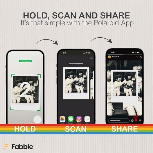 مجموعة كاميرا Polaroid Go Generation 2 الفورية (أبيض) مع 48 لقطة فيلم فورية، وحافظة صلبة متينة، وقطعة قماش ناعمة للتنظيف من الألياف الدقيقة، وكابل شحن USB-C متضمن in Saudi Arabia