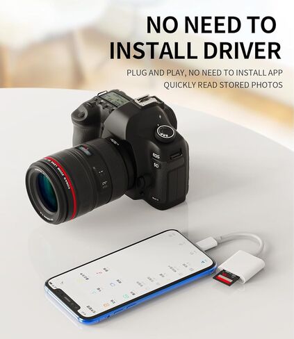 محول Micro SD ملحقات قارئ بطاقات فلاش TF لكاميرا iPhone وذاكرة Lightning Adaptador وعارض تصوير فوتوغرافي صغير الحجم لـ Apple 11 12 13 Pro Max Mini X Xs Xr 7 8 6 Plus Se لجهاز iPad Air 2020 in Saudi Arabia
