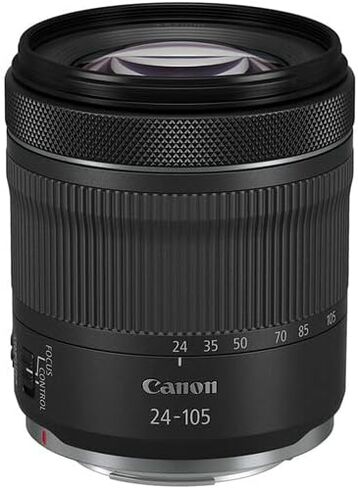 كاميرا Canon EOS RP بدون مرآة مع عدسة مقاس 24-105 مم f/4-7.1 | مستشعر كامل الإطار بدقة 26.2 ميجابكسل، والتركيز البؤري التلقائي ثنائي البكسل، وفيديو بدقة 4K | لتصوير السفر والصور الشخصية (3380C132) + محول EF-EOS R + بطارية LP-E17 + المزيد in Kuwait