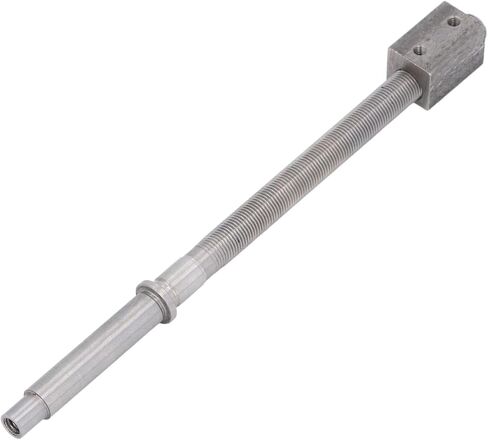 برغي تغذية المخرطة M10x1.0، برغي منزلق متقاطع للمخرطة الصغيرة 7x10 0618 CJ18 CJ0618A 7x12 7x14 0618-3B، مصنوع من الحديد الزهر، بديل متعدد الاستخدامات بخيط اليد اليسرى in Saudi Arabia