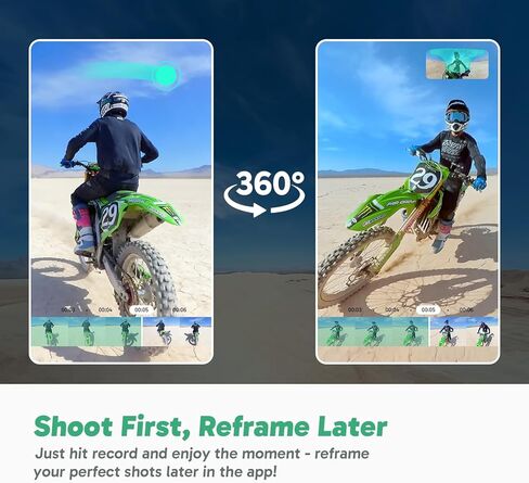 AKASO 360 Camera Motorcycle Combo with 2 Batteries and a Charger Bundle in Saudi Arabia