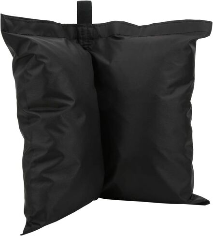 Tent Fixed Sandbag Durable Leakproof Large Capacity for Outdoor Sunshade, 4PCS Black Oxford Cloth Sand Bag for Campinghikingsports in Saudi Arabia