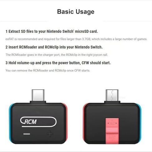 مجموعة أدوات حاقن الحمولة USB محمل RCM مع كابل Jig وMicro USB - متوافقة مع وحدة تحكم SW in Kuwait