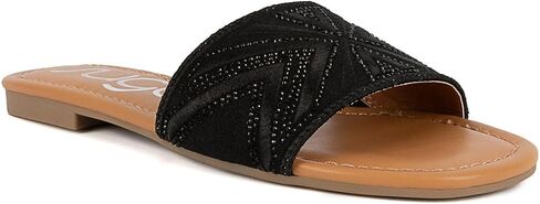 Sugar Women's Slide Sandals – Stylish Slip-On Flats for Casual, Dressy, Beach, or Pool Wear in Saudi Arabia