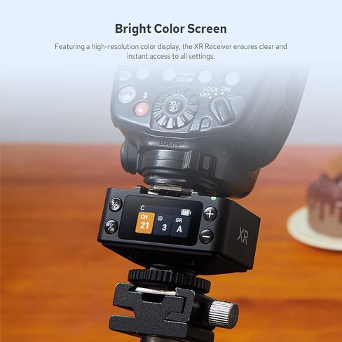 جهاز استقبال فلاش لاسلكي Godox XR TTL لكاميرا Canon Nikon، ترقية Godox X1R، مزامنة الزناد عن بعد 2.4G HSS مع X3/X3Pro، بطارية مدمجة، إطلاق مصراع لاسلكي 32 قناة، واجهة متعددة Hotshoe in Saudi Arabia