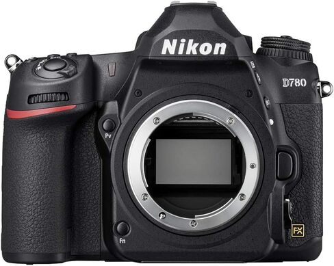 كاميرا Nikon D780 DSLR بدقة 24.3 ميجابكسل HD 1080p بصيغة FX - هيكل فقط (هيكل الكاميرا فقط مع مجموعة ملحقات Sunshine الاحترافية) in Saudi Arabia