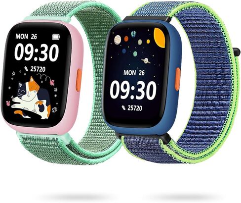 Lysandra 2 Pack Fack Fand Nylon Watch Band ، حزام حلقة Sport Equistr in Kuwait