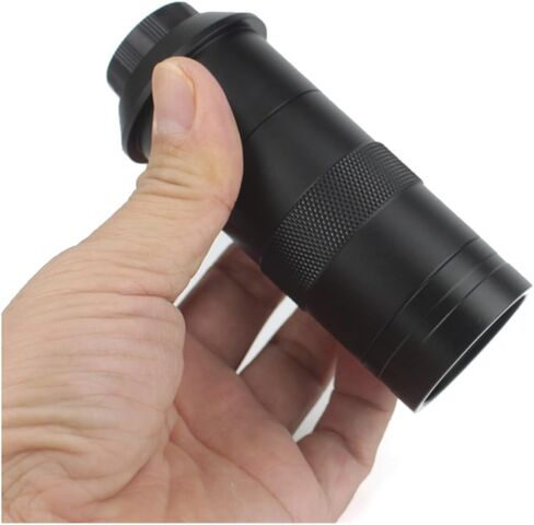 مجهر صناعة العدسات كاميرا فيديو مجهر C Mount Lens 130 مضاعفات تكبير قابل للتعديل تكبير 130X C-Mount مجهر عدسات للمجهر البصري in Saudi Arabia
