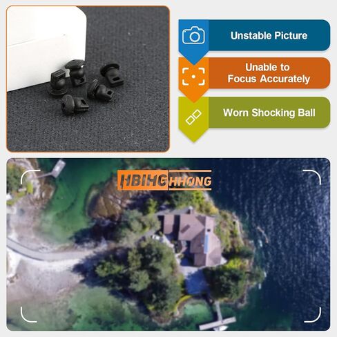 5 قطع من المطاط الممتص للصدمات لـ DJI Mini 5 pro استبدال كرة امتصاص الصدمات المطاطية المثبطة لأجزاء الملحقات مع أدوات إصلاح in Saudi Arabia