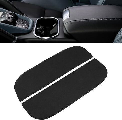 Armrest Protector Cover Pad, for BMW X5 X6 2010-2018 Neoprene Fabric Black, 1 Pair in Saudi Arabia