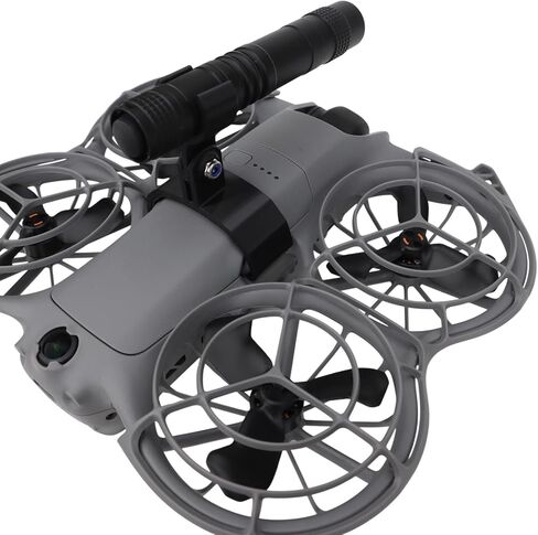 NEO 2 Drone LED Night Navigation Searchlight، مصباح أمامي لرحلات الطيران الليلية لملحقات الطائرة بدون طيار DJI Neo 2، ضوء ملء ليلي مع حامل حامل in Saudi Arabia