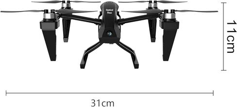 Remote Control Drone with 6K Camera Optical Flow Positioning Brushless Motor Kids Adults Beginner Foldable 2.4GHz RC Quadcopter Toy (Black) in Saudi Arabia