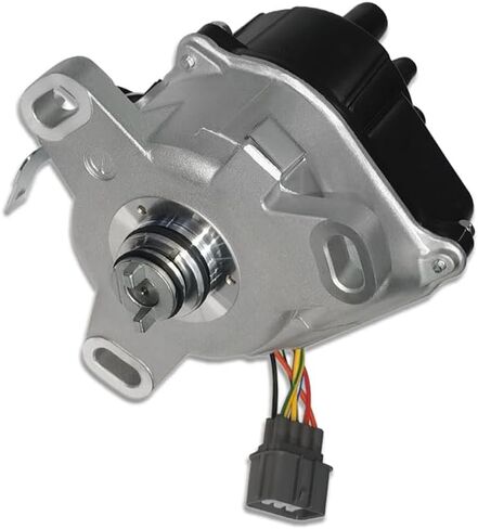 Ignition Distributor with Black Cap & Rotor Fits Honda Accord LX EX SE Acura CL L4 2.3L 1998-2002 (OE: D4T97-03, DST17450) in Saudi Arabia