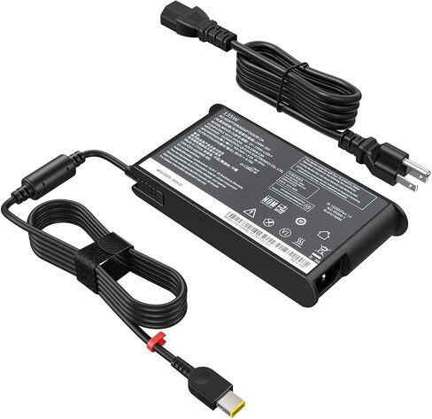 135W شاحن الكمبيوتر المحمول متوافق مع Lenovo Thinkpad Z16 P16S P15S P14S E16 E15 E14 T16 Yoga/Slim Pro 9 7 6 7i 9I Book 9 Thinkbook 16 14p 14 15 14S in Kuwait