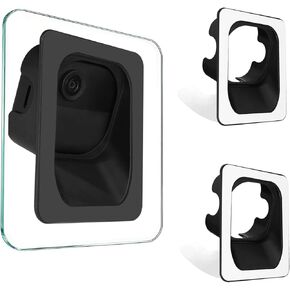 2 Pack Camera Window Mount Compatible with Blink Outdoor 4/ Outdoor 2K+ | 20° Angled Adhesive Window Mounting Bracket, No Drill Glass Holder for Single-pane Glass Windows/Doors, Easy Installation in Kuwait