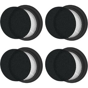 فلتر بديل للمكنسة الكهربائية متوافق مع المكنسة الكهربائية اللاسلكية SMOTURE VAC01/VAC02/VC70 ومرشح المكنسة الكهربائية ozeco EC01 - 4 عبوات in Kuwait