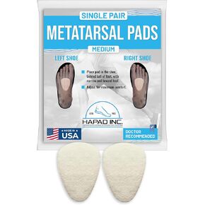 Pad Metatarsal 5/16" Medium 1/Pr Hapad, Inc (MM) in Saudi Arabia