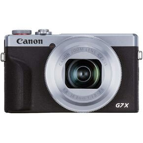 كاميرا Canon PowerShot الرقمية [G7 X Mark III] الطراز العالمي - فضي (متجدد) in Kuwait