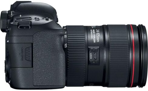 كاميرا Canon EOS 6D Mark II DSLR مع مجموعة عدسات مقاس 24-105 مم f/4L II | مستشعر كامل الإطار بدقة 26.2 ميجابكسل، Dual Pixel CMOS AF وشاشة LCD متغيرة الزاوية | للسفر والصور اليومية + محول EF-EOS R + بطاقة سعة 64 جيجابايت + المزيد in Saudi Arabia