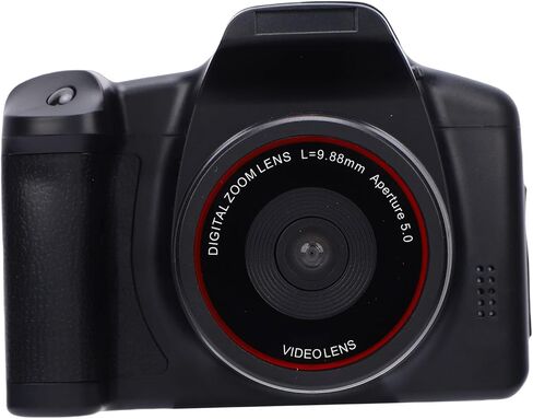 كاميرا Pomya DSLR، كاميرا رقمية بدقة 16 ميجابكسل 1080 بكسل عالية الدقة مع تركيز تلقائي تكبير 16x وشاشة 2.4 بوصة، لمدونات الفيديو الفوتوغرافية أثناء السفر in Kuwait