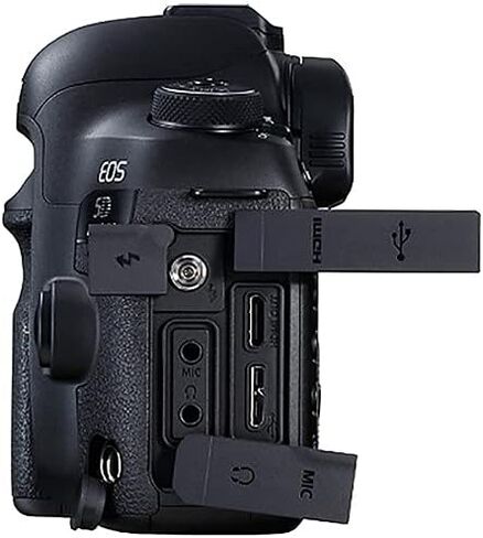 حزمة كاميرا Canon EOS 5D Mark IV DSLR | مستشعر CMOS كامل الإطار بدقة 30.4 ميجابكسل، تركيز تلقائي ثنائي البكسل وفيديو بدقة 4K | للتصوير الفوتوغرافي الاحترافي وحفلات الزفاف والصور الشخصية والمناسبات (1483C002) + بطاقة سعة 64 جيجابايت + حقيبة + قارئ بطاقات + in Saudi Arabia