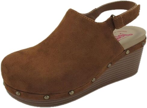 Jellypop Women's Ravi Heeled Clogs in Saudi Arabia