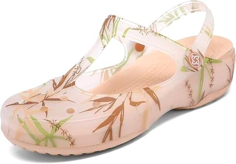 Women’s Lightweight Platform Clogs Sandals – Slip-On Breathable Water Shoes, Non-Slip Beach Garden Walking Comfort EVA in Saudi Arabia