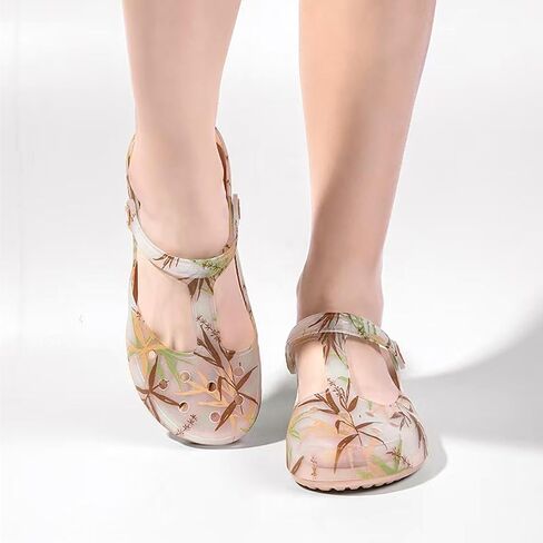 Women’s Lightweight Platform Clogs Sandals – Slip-On Breathable Water Shoes, Non-Slip Beach Garden Walking Comfort EVA in Saudi Arabia