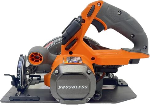 RIDGID 18V بدون فرش لاسلكي 7-1 / 4 بوصة طقم منشار دائري مع بطارية وشاحن أقصى إخراج - R8657KN - معبأة بكميات كبيرة in Kuwait
