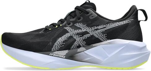 ASICS Men's NOVABLAST 5 Running Shoe, 8.5, Flash RED/EDO Purple in Saudi Arabia