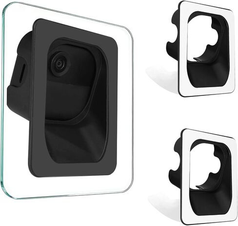 Camera Window Mount Compatible with Blink Outdoor 4 (4th Gen), Outdoor Camera Mount for Single Glass Windows Glass Doors, Security Camera Mount, Black, 2Pack in Saudi Arabia